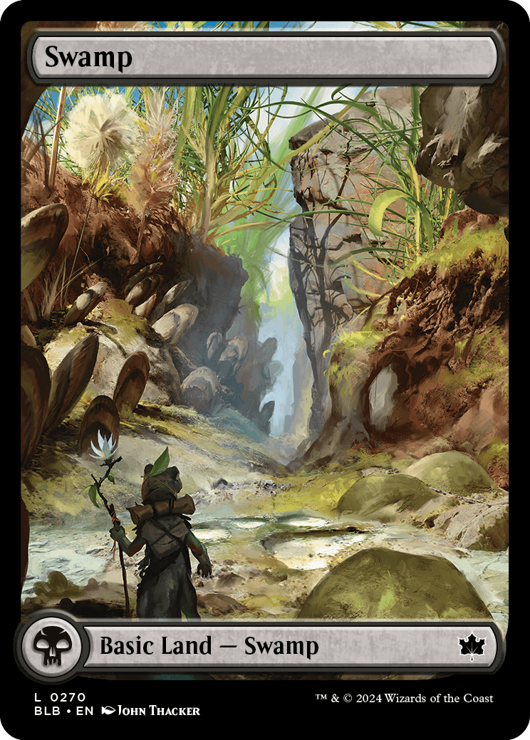 Pântano / Swamp - Magic: The Gathering - MoxLand