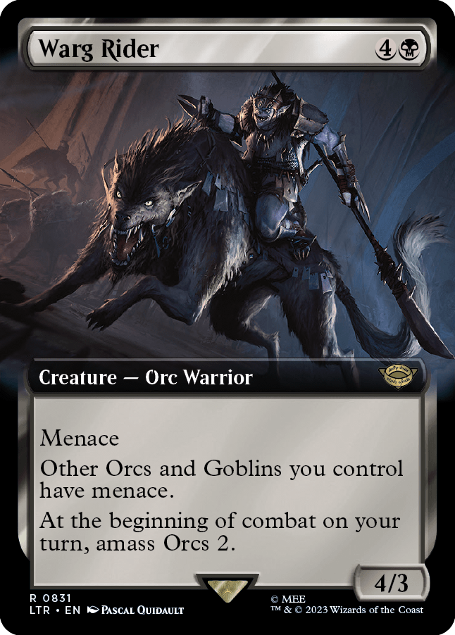 Warg Rider - Magic: The Gathering - MoxLand