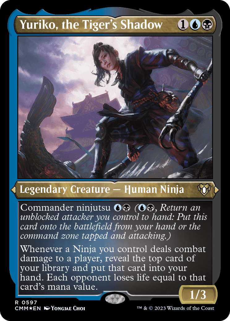 Yuriko, a Sombra do Tigre / Yuriko, the Tiger's Shadow - Magic: The Gathering - MoxLand