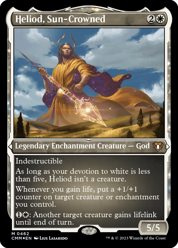 Heliode, Coroa de Sol / Heliod, Sun-Crowned - Magic: The Gathering - MoxLand