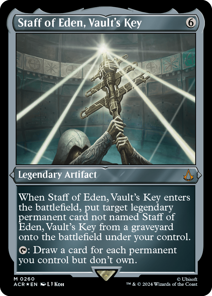 Staff of Eden, Vault's Key - Magic: The Gathering - MoxLand