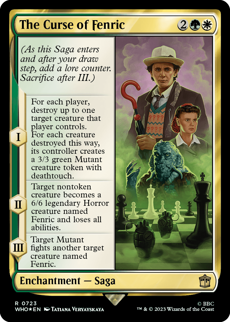 The Curse of Fenric - Magic: The Gathering - MoxLand