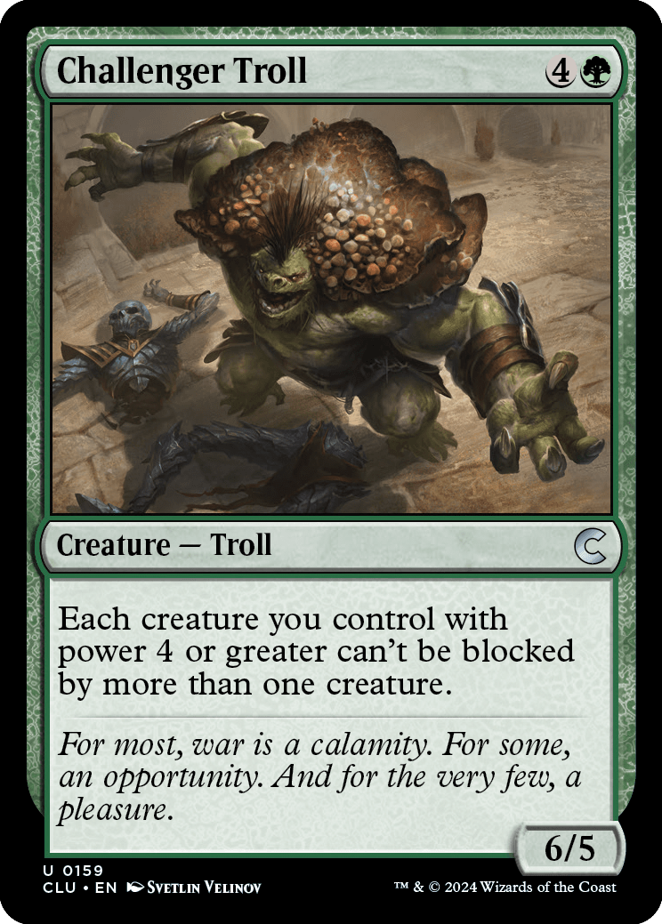 Trol Desafiante / Challenger Troll - Magic: The Gathering - MoxLand