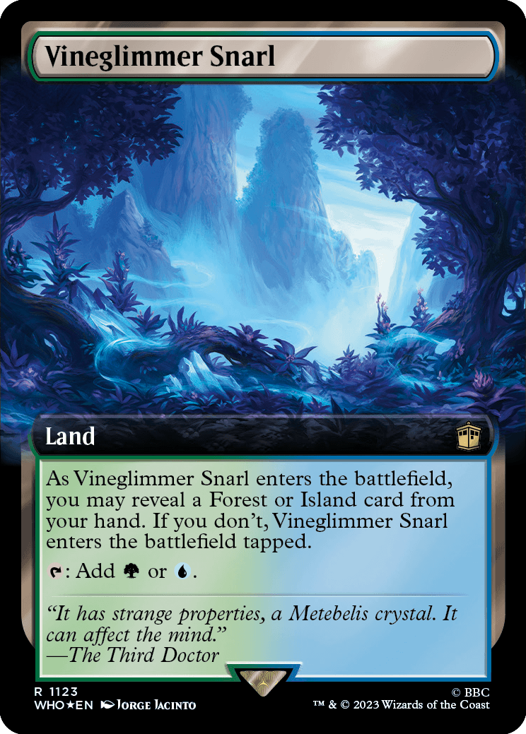 Liame da Luminovinha / Vineglimmer Snarl - Magic: The Gathering - MoxLand