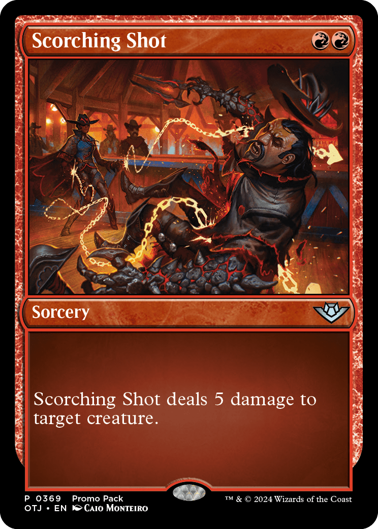 Tiro Calcinante / Scorching Shot - Magic: The Gathering - MoxLand