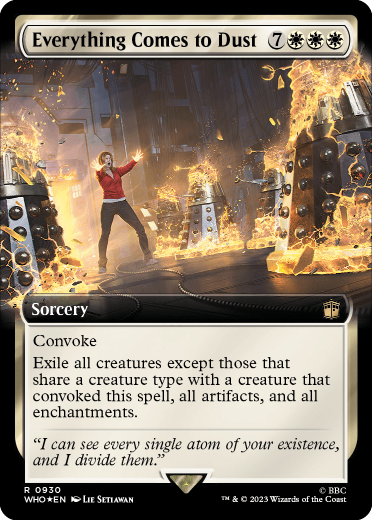 Everything Comes to Dust - Magic: The Gathering - MoxLand