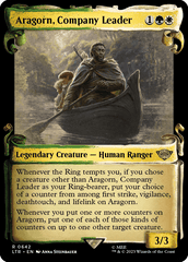 Aragorn, Líder da Sociedade / Aragorn, Company Leader - Magic: The Gathering - MoxLand