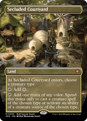 Pátio Reservado / Secluded Courtyard - Magic: The Gathering - MoxLand