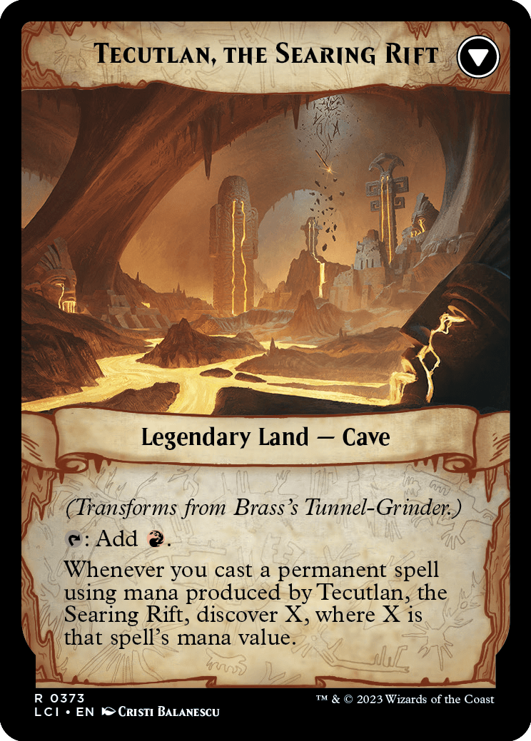 Tatuzão da Bronze / Brass's Tunnel-Grinder - Magic: The Gathering - MoxLand