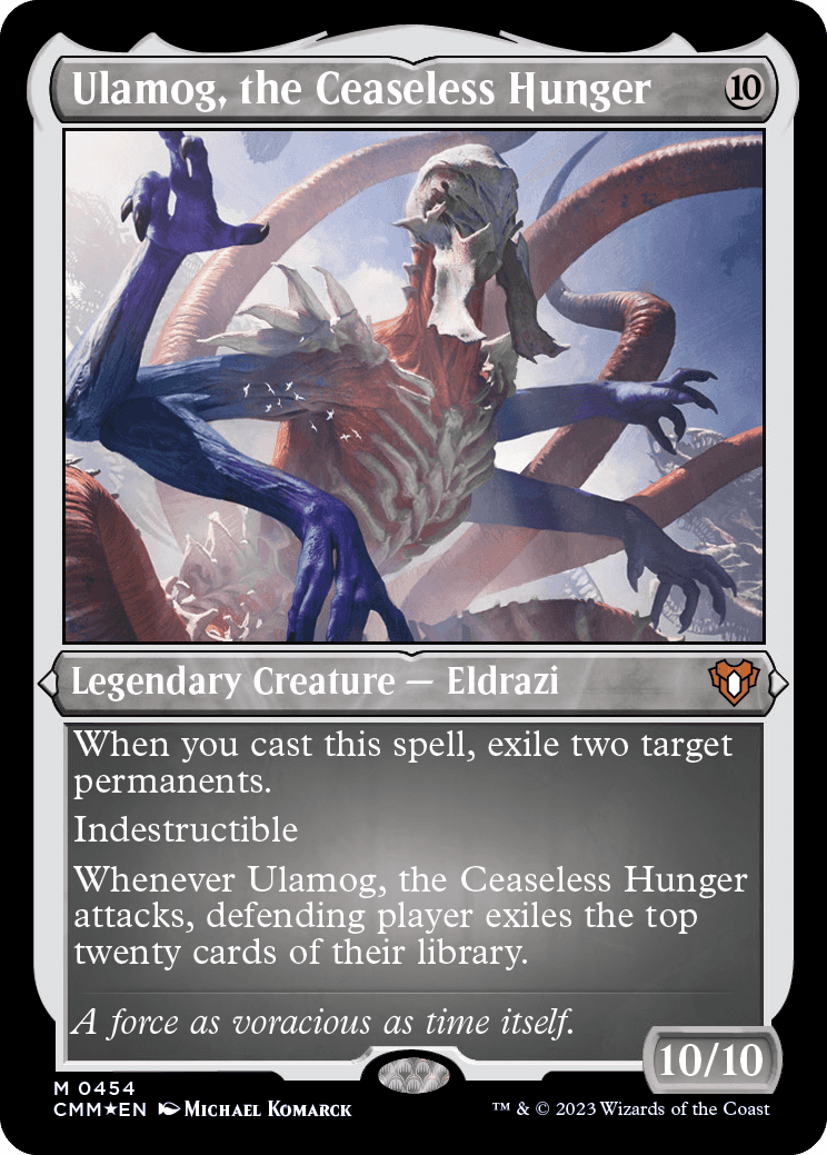 Ulamog, a Fome Interminável / Ulamog, the Ceaseless Hunger - Magic: The Gathering - MoxLand