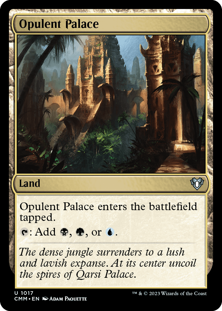 Palácio Opulento / Opulent Palace - Magic: The Gathering - MoxLand