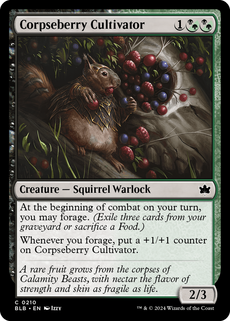 Cultivadora de Necrobaga / Corpseberry Cultivator - Magic: The Gathering - MoxLand