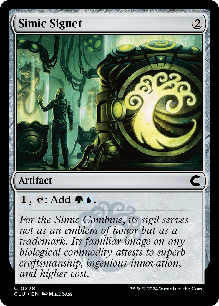 Sinete Simic / Simic Signet - Magic: The Gathering - MoxLand