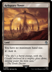 Torre do Relicário / Reliquary Tower - Magic: The Gathering - MoxLand
