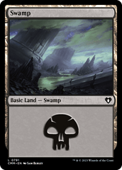 Pântano / Swamp - Magic: The Gathering - MoxLand