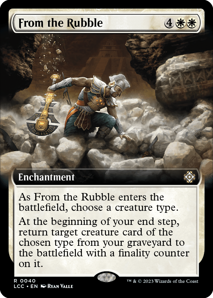 Dos Escombros / From the Rubble - Magic: The Gathering - MoxLand