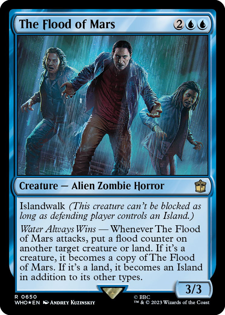 The Flood of Mars - Magic: The Gathering - MoxLand