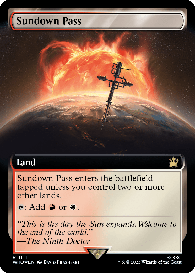 Passo do Poente / Sundown Pass - Magic: The Gathering - MoxLand