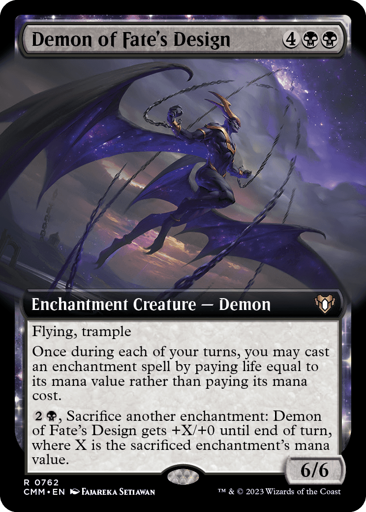 Demon of Fate's Design - Magic: The Gathering - MoxLand