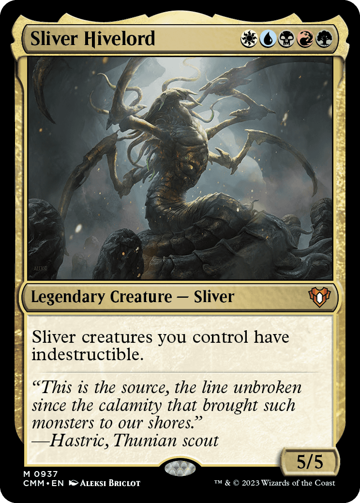 Fractius Senhor da Colônia / Sliver Hivelord - Magic: The Gathering - MoxLand