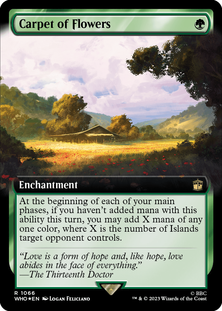 Tapete de Flores / Carpet of Flowers - Magic: The Gathering - MoxLand