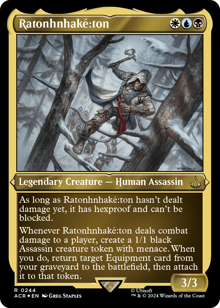 Ratonhnhaké꞉ton - Magic: The Gathering - MoxLand