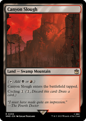 Lamaçal do Desfiladeiro / Canyon Slough - Magic: The Gathering - MoxLand