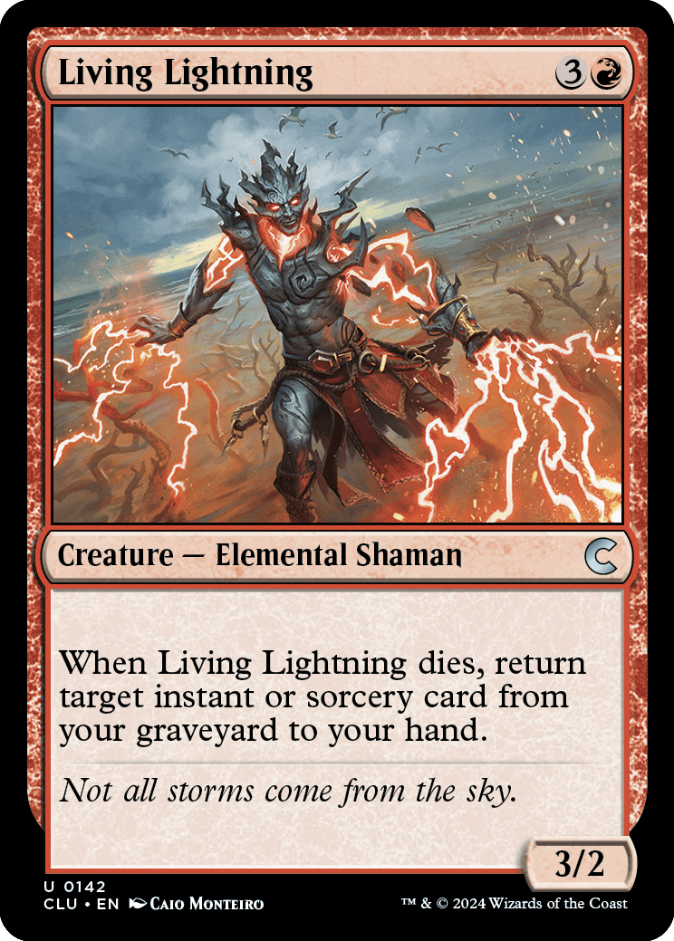 Relâmpago Vivo / Living Lightning - Magic: The Gathering - MoxLand