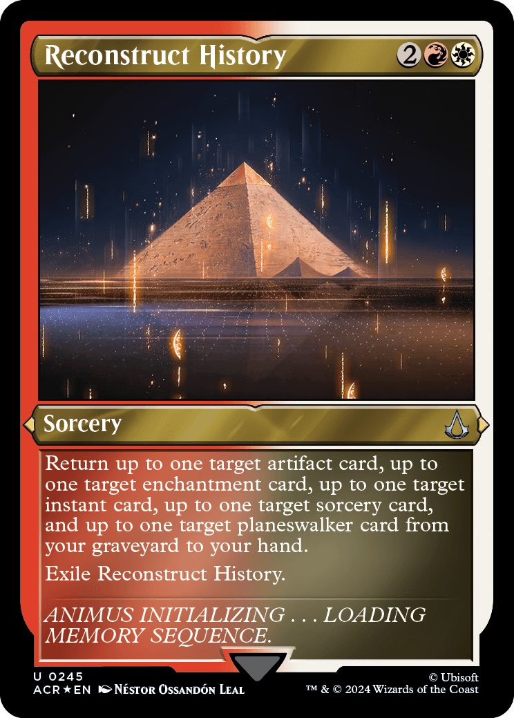Reconstruir a História / Reconstruct History - Magic: The Gathering - MoxLand