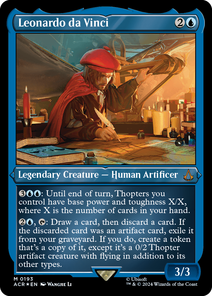 Leonardo da Vinci - Magic: The Gathering - MoxLand