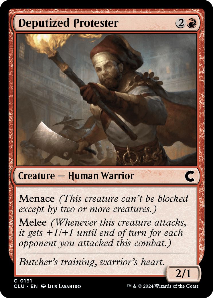 Deputized Protester - Magic: The Gathering - MoxLand