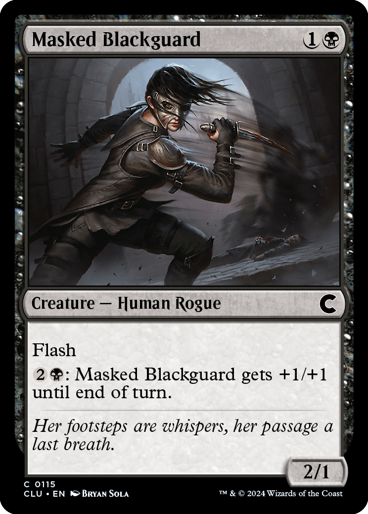 Canalha Mascarada / Masked Blackguard - Magic: The Gathering - MoxLand