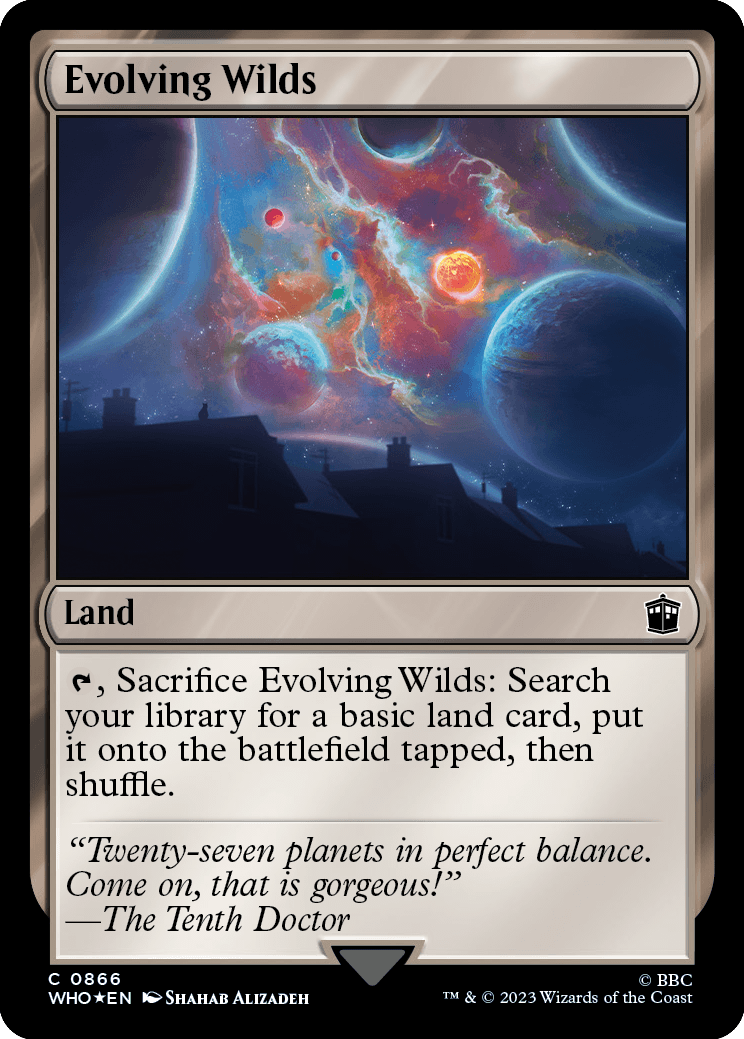 Terras em Desenvolvimento / Evolving Wilds - Magic: The Gathering - MoxLand