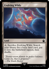 Terras em Desenvolvimento / Evolving Wilds - Magic: The Gathering - MoxLand