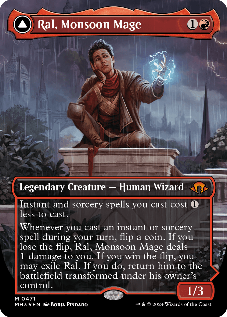 Ral, Mago da Monção / Ral, Monsoon Mage - Magic: The Gathering - MoxLand