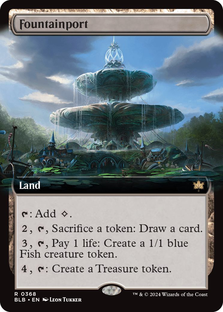 Porto da Fonte / Fountainport - Magic: The Gathering - MoxLand