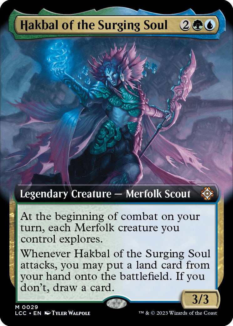 Hakbal da Alma Crescente / Hakbal of the Surging Soul - Magic: The Gathering - MoxLand