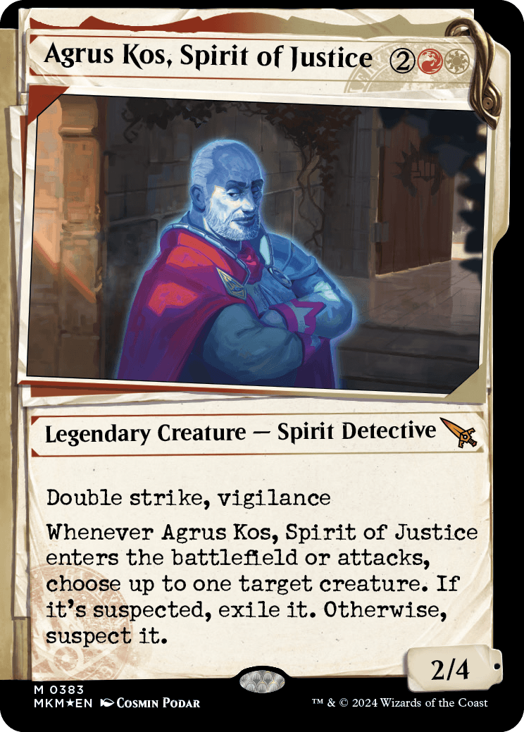 Agrus Kos, Espírito da Justiça / Agrus Kos, Spirit of Justice - Magic: The Gathering - MoxLand