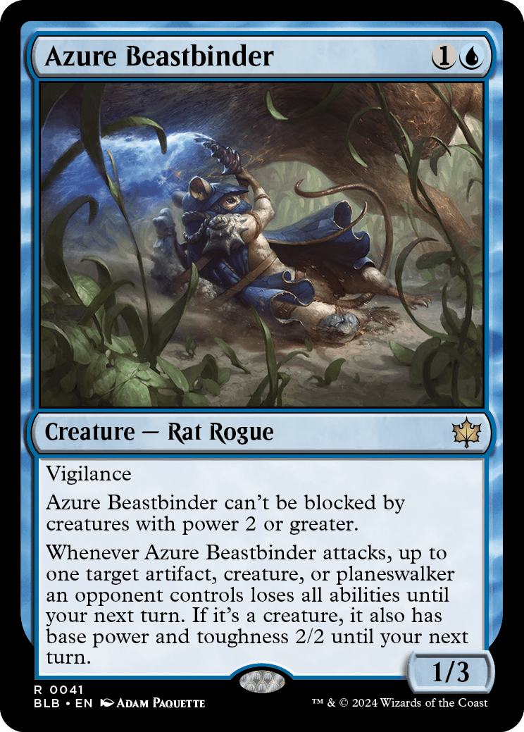 Ataferas Cerúrelo / Azure Beastbinder - Magic: The Gathering - MoxLand