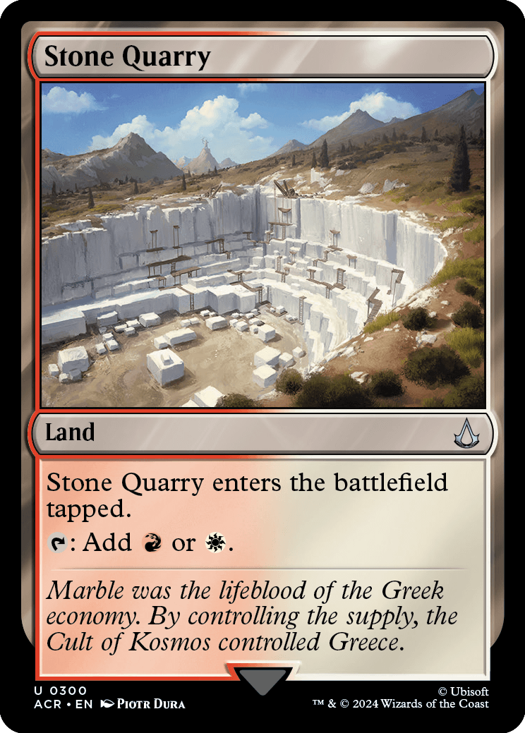 Pedreira / Stone Quarry - Magic: The Gathering - MoxLand