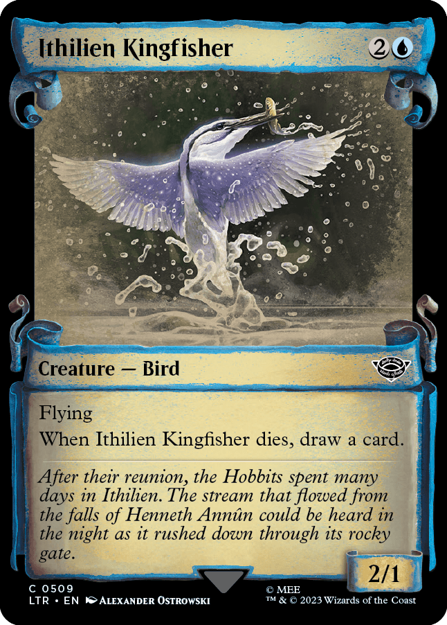 Martim-pescador de Ithilien / Ithilien Kingfisher - Magic: The Gathering - MoxLand