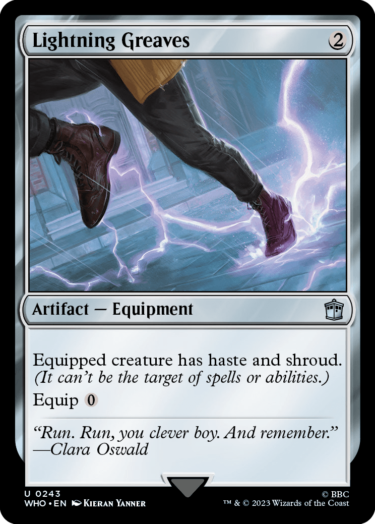 Grevas Faiscantes / Lightning Greaves - Magic: The Gathering - MoxLand