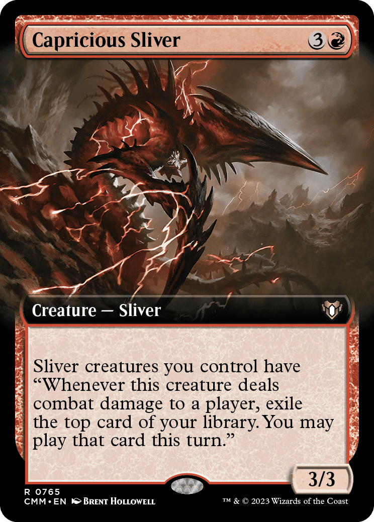 Capricious Sliver - Magic: The Gathering - MoxLand