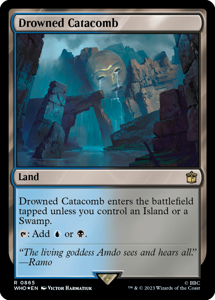 Catacumba Submersa / Drowned Catacomb - Magic: The Gathering - MoxLand