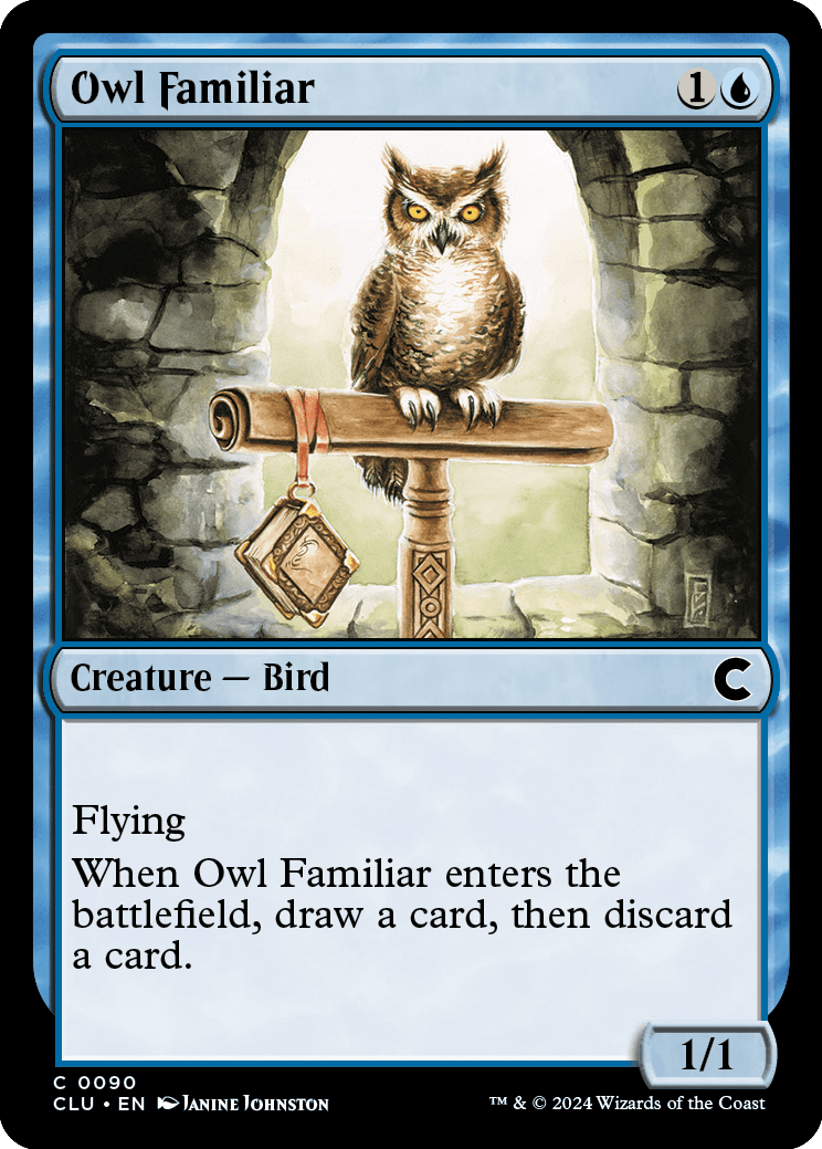 Owl Familiar - Magic: The Gathering - MoxLand