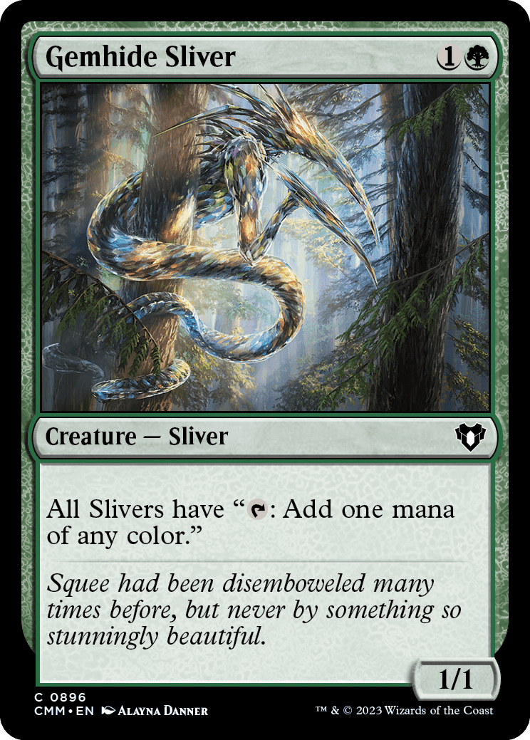 Fractius Pele Preciosa / Gemhide Sliver - Magic: The Gathering - MoxLand