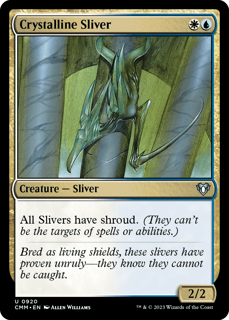 Fractius Cristalino / Crystalline Sliver - Magic: The Gathering - MoxLand