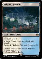 Fazendas Irrigadas / Irrigated Farmland - Magic: The Gathering - MoxLand