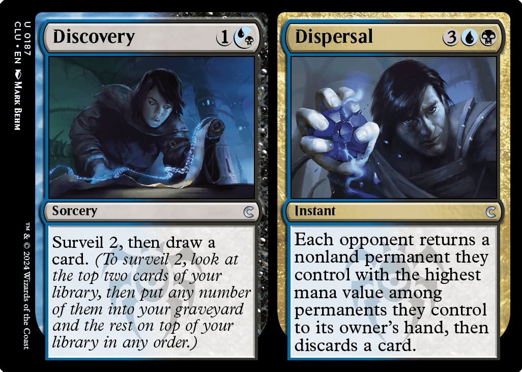 Descoberta / Desarticulação / Discovery / Dispersal - Magic: The Gathering - MoxLand