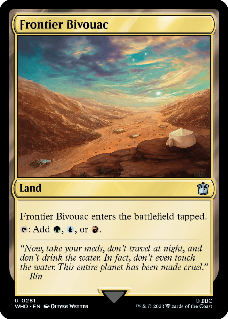 Bivaque da Fronteira / Frontier Bivouac - Magic: The Gathering - MoxLand